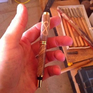 first inlay