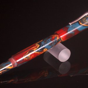 Fosfor Pens - Polyester Resin Fountain Pen