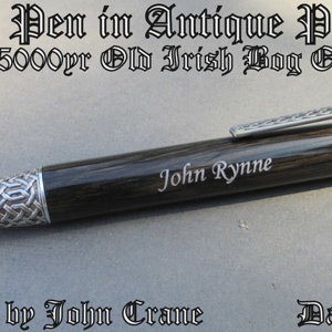 Celtic Pen in Antique Pewter