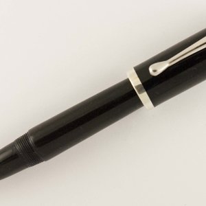 Ebonite and Argentium Silver Cartridge Rollerball