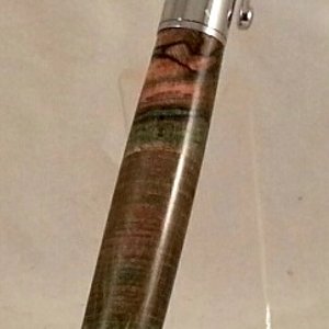 Zen Rollerball with Brooks Dyed Blank