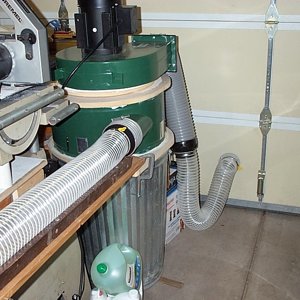 Dust Collector Modification continued