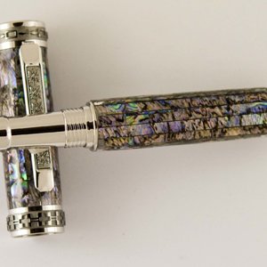 Paua Abalone Shell Emperor Rollerball for Benefit