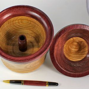 A Pen Turner's Bead of Courage Bowl
