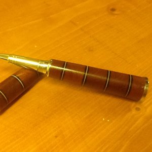 Reared Hour Glass Pen