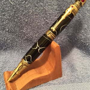 Bronze Skull Pen