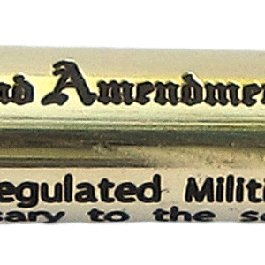 2nd Amendment engraved on a Bullet Casing