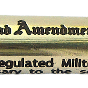 2nd Amendment engraved on a Bullet Casing
