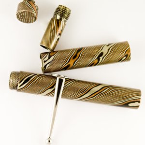 Mokume Gane Trident