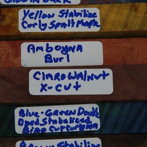 My blanks for Pith 2015