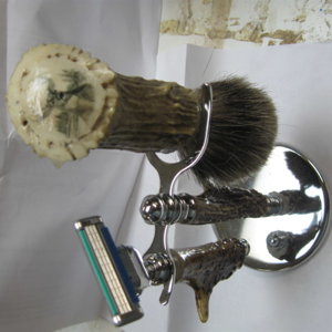 Antler razor set