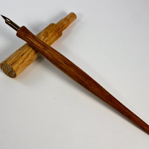 Calligraphy Pen - Oak Ballaster