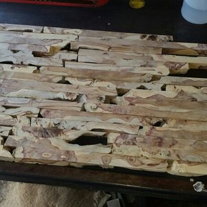 Lilac burl pen blanks