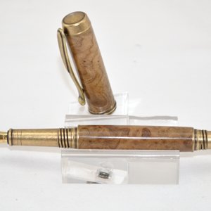 Russian olive burl fountain pen