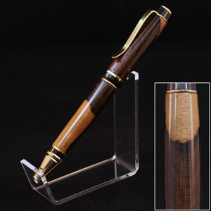 Cigar Pen - Ziricote - Sap and Heart wood