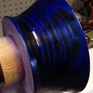 Bowl - Outside - Blue