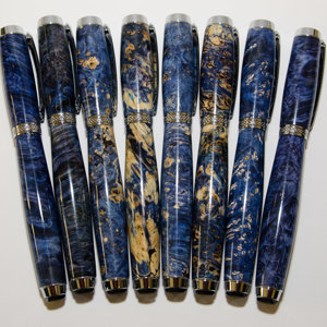 Orion pen with Blue Box Elder