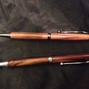 Slim line Pens with Rosewood