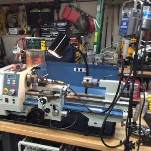 My Shop: LMS Lathe and DRO