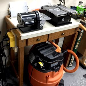 My Shop: Byrnes Saw and Sander with Auto Dust Collection