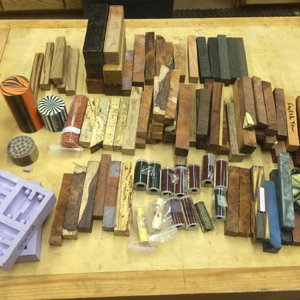 Pen blanks