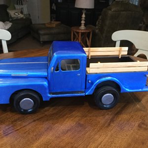 Wooden truck