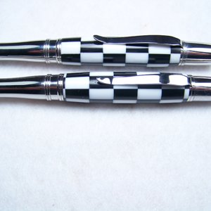 Liberty Pen and Pencil - Checkered