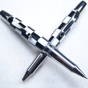 Liberty Pen and Pencil - Checkered