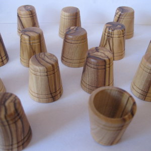 OLIVE WOOD THIMBLES