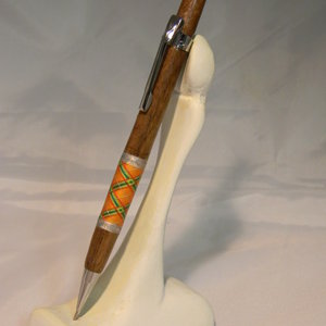 Pentel pencil with thread decorations