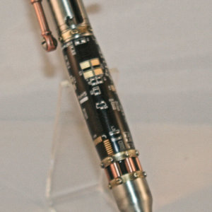 Black Circuit Board Steampunk
