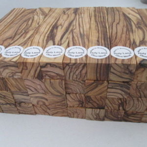 ~DARK GRAINS& EXTREMELY FIGURED ~ Bethlehem Olive Wood Pen Turning Blanks