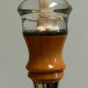 Mardi Gras bottle stopper