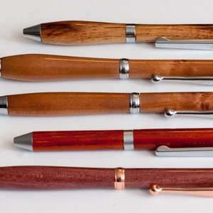 My first 6 pens, minus the one gifted to Stevie