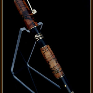 Segmented Chic - Ebony & Spalted Beech