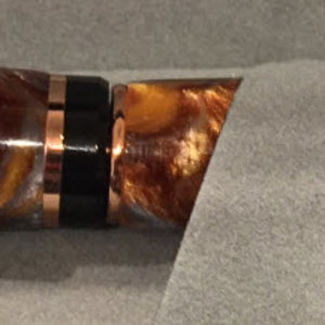 Cigar Pen, Molten Metal, Copper Hardware