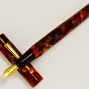 Custom Autumn Cebloplast Fountain Pen