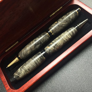 Buckeye Burl, Cigar Pen and Pencil Set