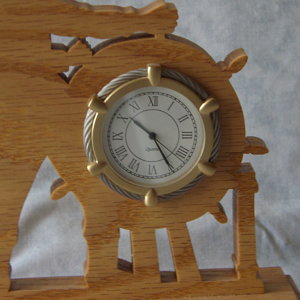 Nautical clock insert