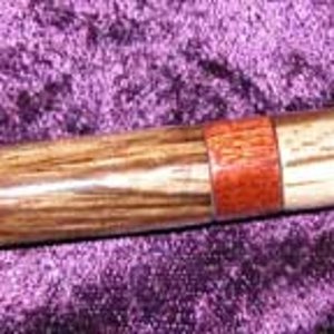Zebra wood comfort pen