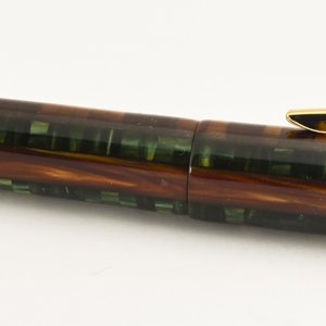 Custom Mosaic Forest Fountain Pen