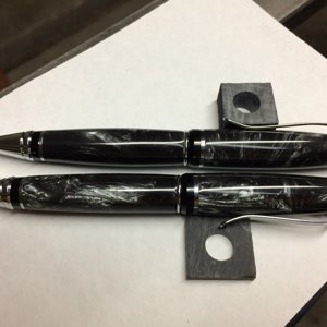Silver mono swirl cigars