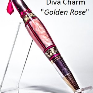 DIVA CHARM - "GOLDEN ROSE"