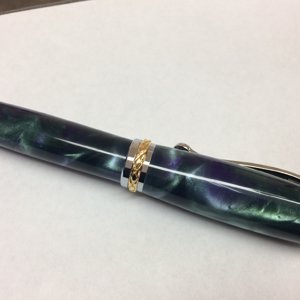 Green & Violet Triton Rollerball