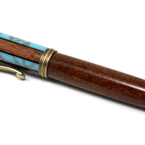 Torquoise w/Gold Truestone and Mesquite