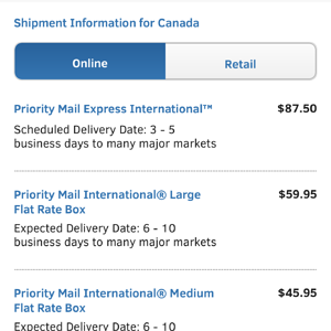 shipping