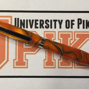 SlimLine Pro with hardware in the colors of our local college.