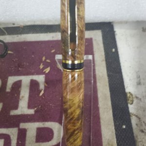 Double Dyed Stabilised Maple Burl Cigar