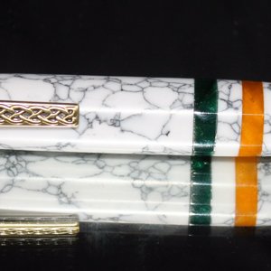 Celtic rollerball with Irish flag