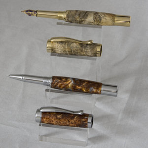 One Roller Ball and Two Fountain Pen from Woodcraft